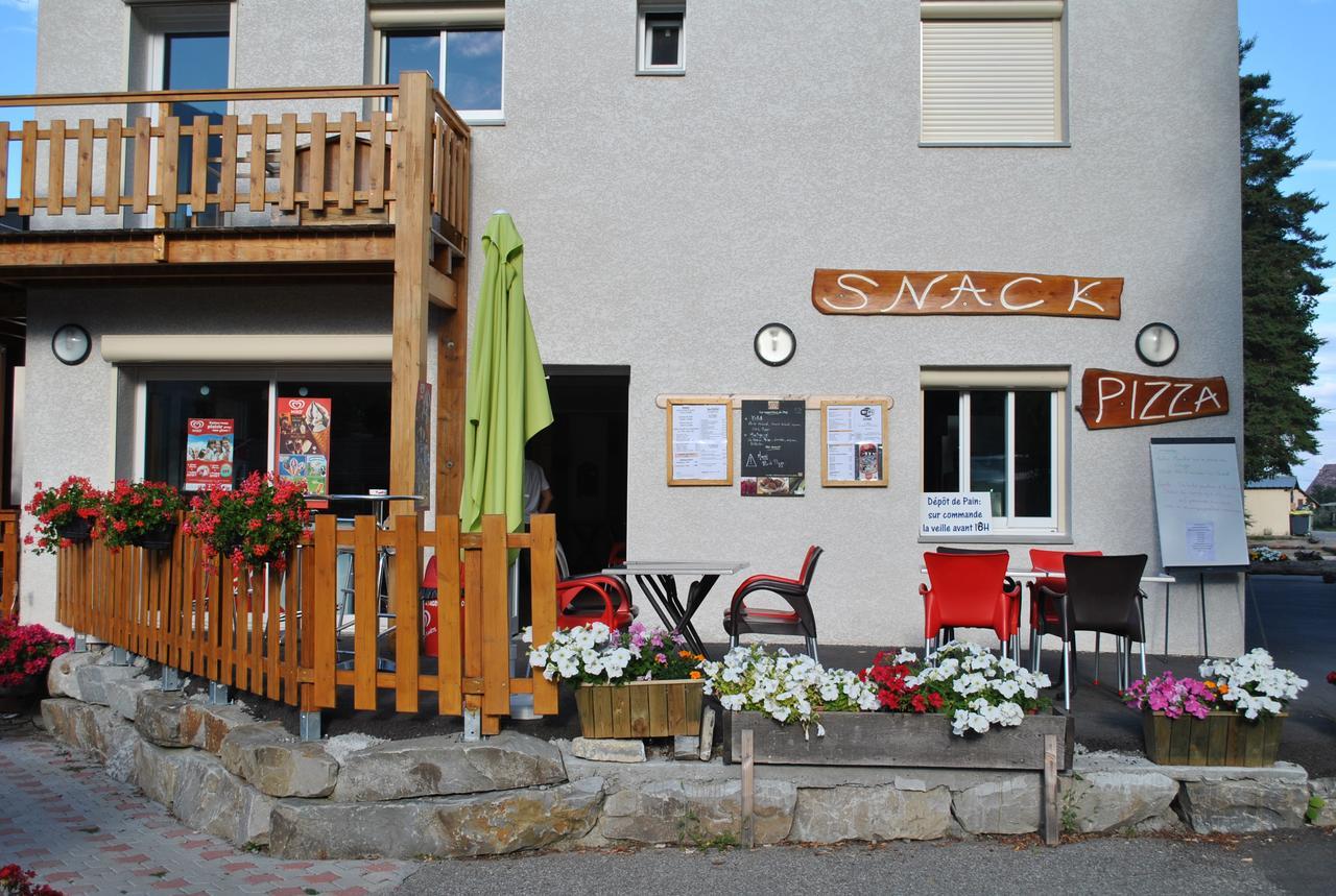 Camping Les Auches 昂塞勒 外观 照片